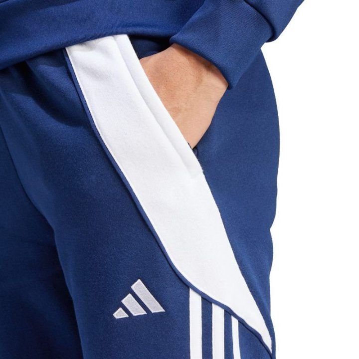 Moteriškos sportinės kelnės adidas Tiro 24 Sweat, mėlynos