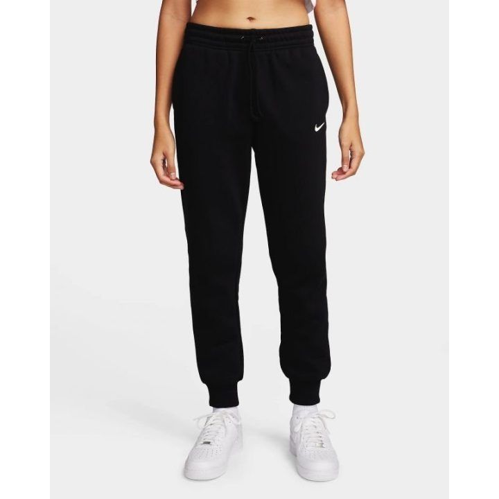 Moteriškos sportinės kelnės Nike Sportswear Phoenix Fleece, juodos
