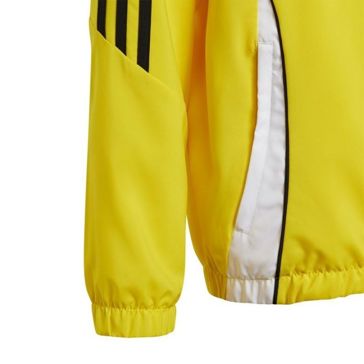Vaikiška striukė nuo vėjo adidas Tiro 24, geltona