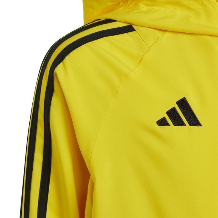 Vaikiška striukė nuo vėjo adidas Tiro 24, geltona