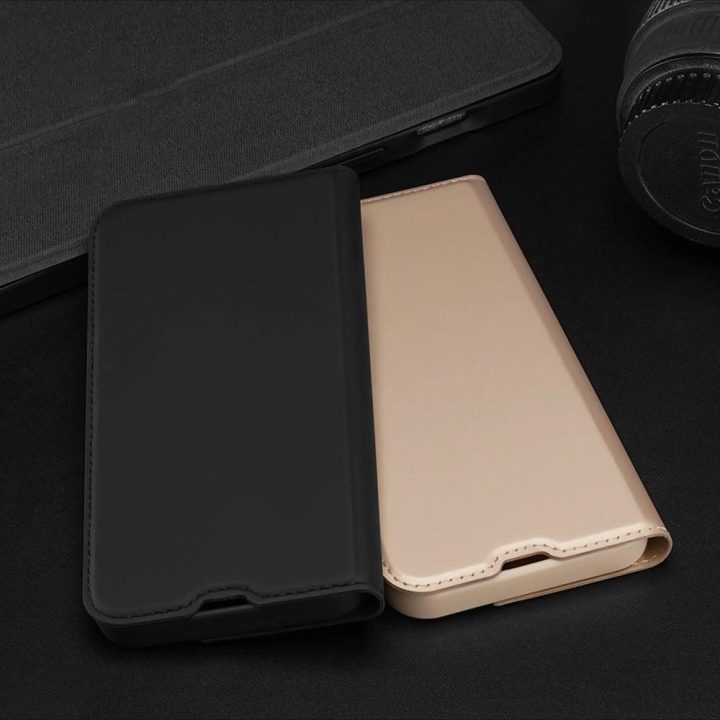 Skin Pro Bookcase tipo dėklas iPhone 13 Pro , juodas