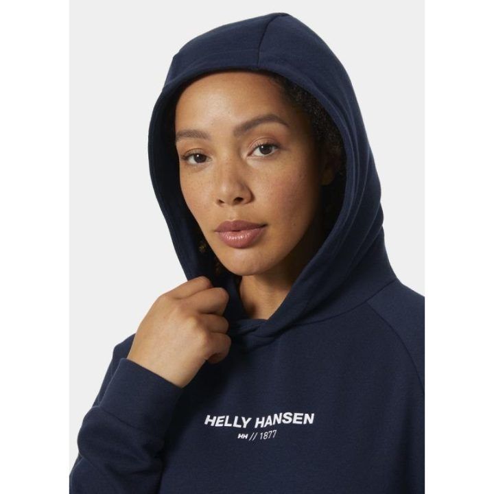 Suknelė-džemperis su gobtuvu Helly Hansen, tamsiai mėlyna