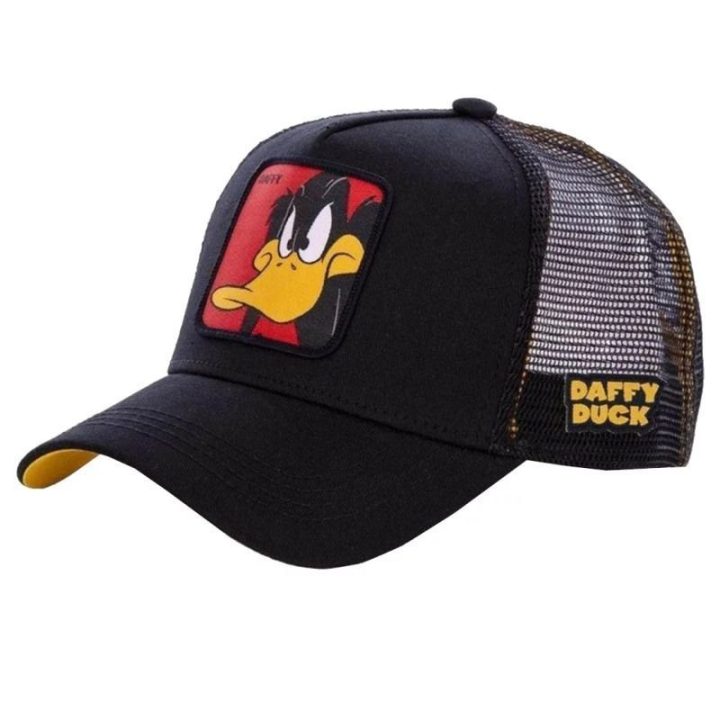 Vyriška kepurė su Daffy Duck motyvu Capslab, juoda