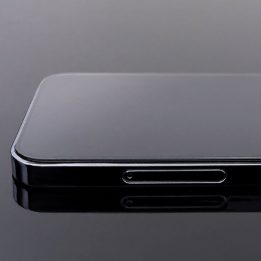 itin tvirtas viso ekrano grūdintas stiklas su Case Friendly rėmeliu iPhone 14 / 13 Pro / iPhone 13 juodas