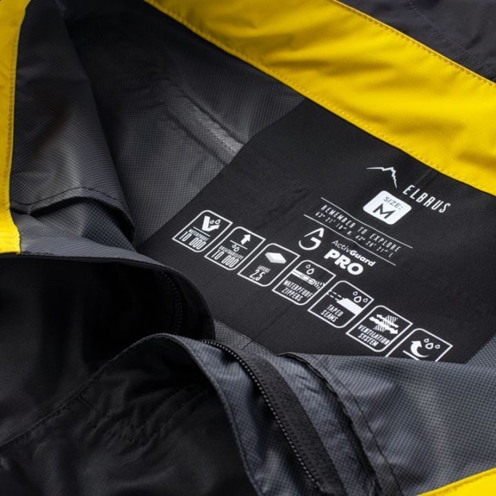 Vyriškos žygio kelnės su ActivGuard Pro membrana Elbrus Garii