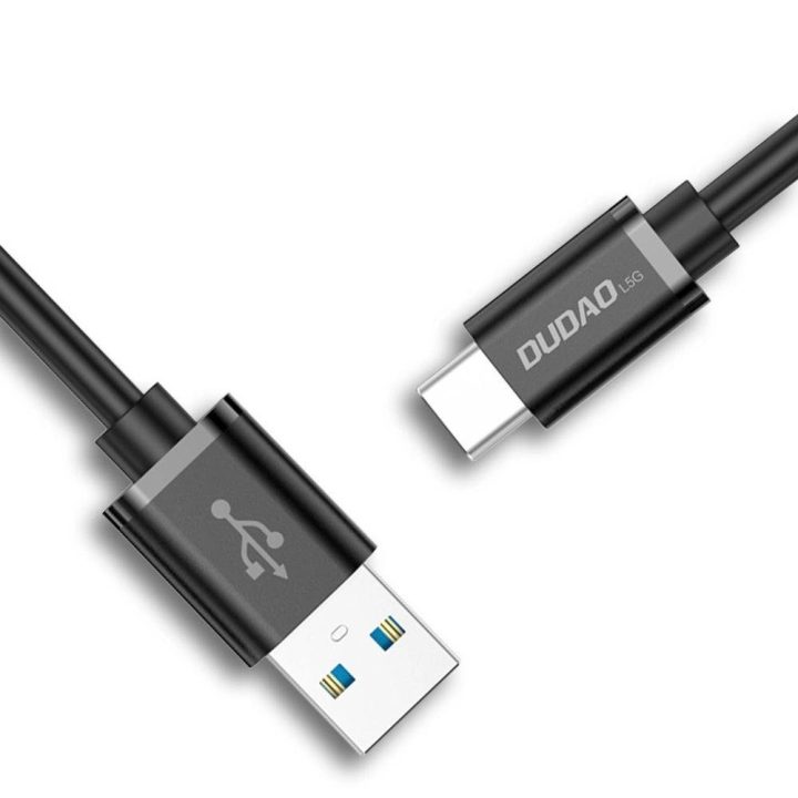 kabelis USB kabelis - USB Type C Super Fast Charge 1 m juodas (L5G-Black)