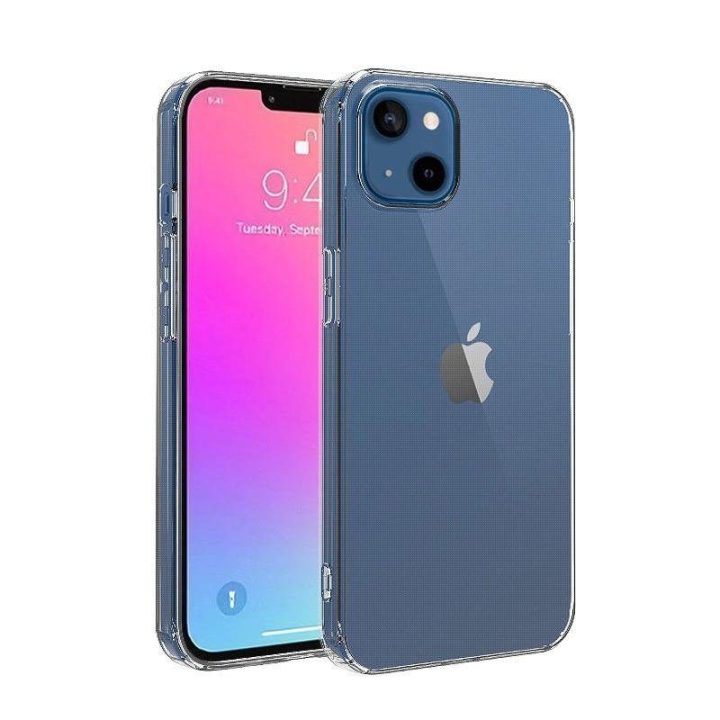 Itin skaidrus 0,5 mm korpuso gelinis TPU dangtelis iPhone 13 Pro Max permatomas