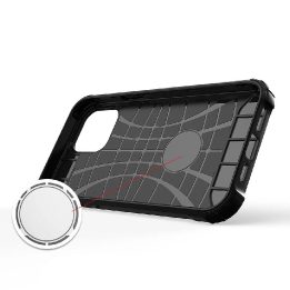 Hybrid Armor dėklas iPhone 13 Pro sidabrinis tvirtas dangtelis
