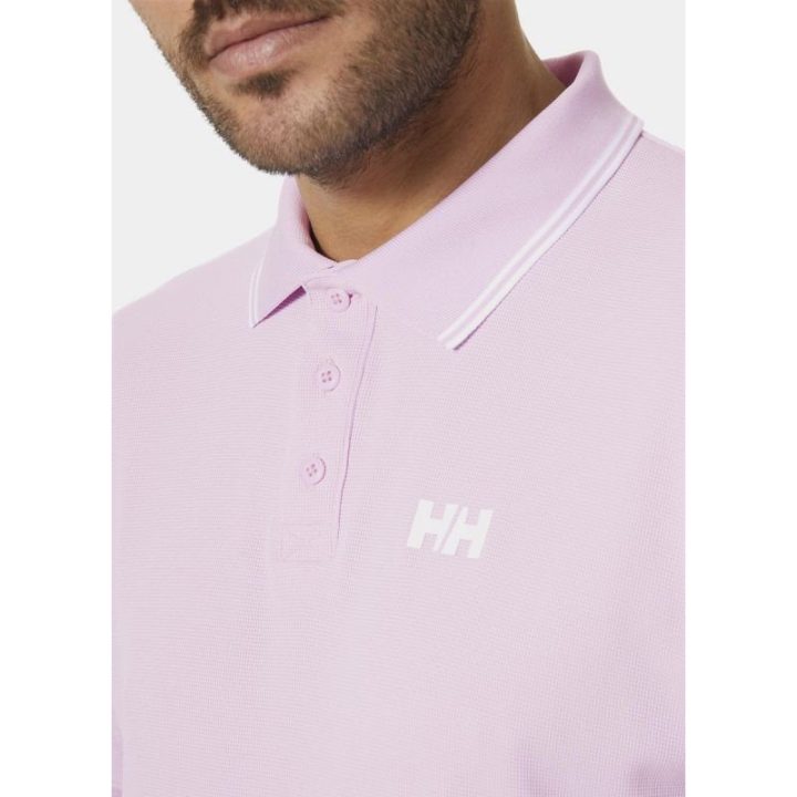 Vyriški polo marškinėliai Helly Hansen Kos Polo, rožiniai