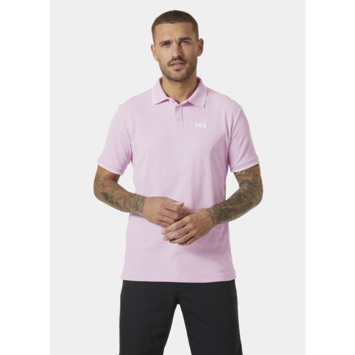 Vyriški polo marškinėliai Helly Hansen Kos Polo, rožiniai