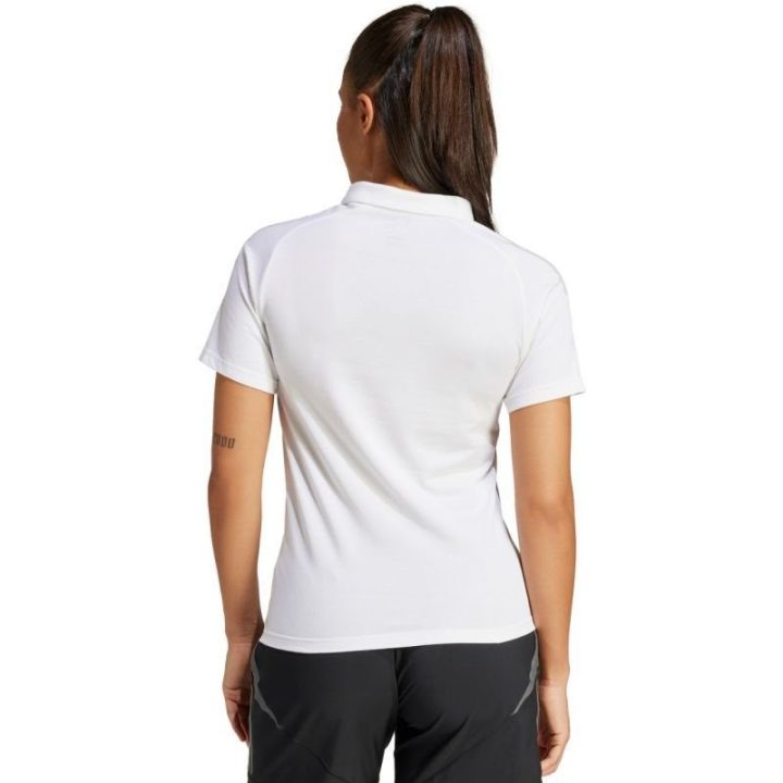 Moteriški polo marškinėliai adidas Tiro 24 Competition, balti
