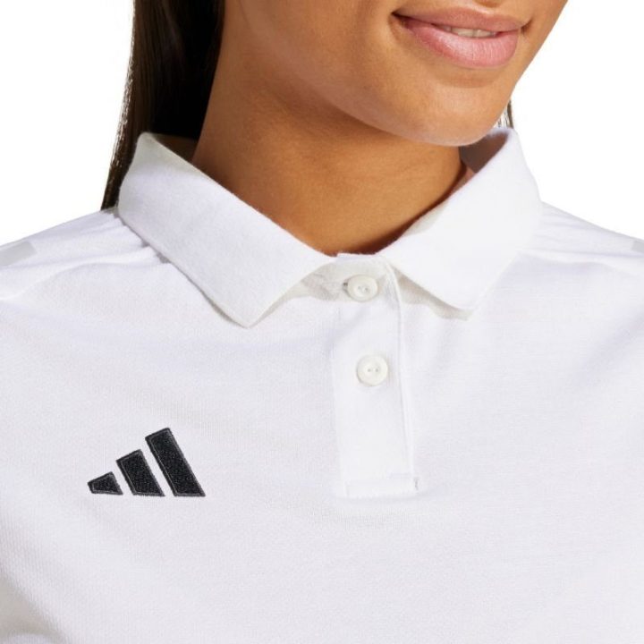 Moteriški polo marškinėliai adidas Tiro 24 Competition, balti