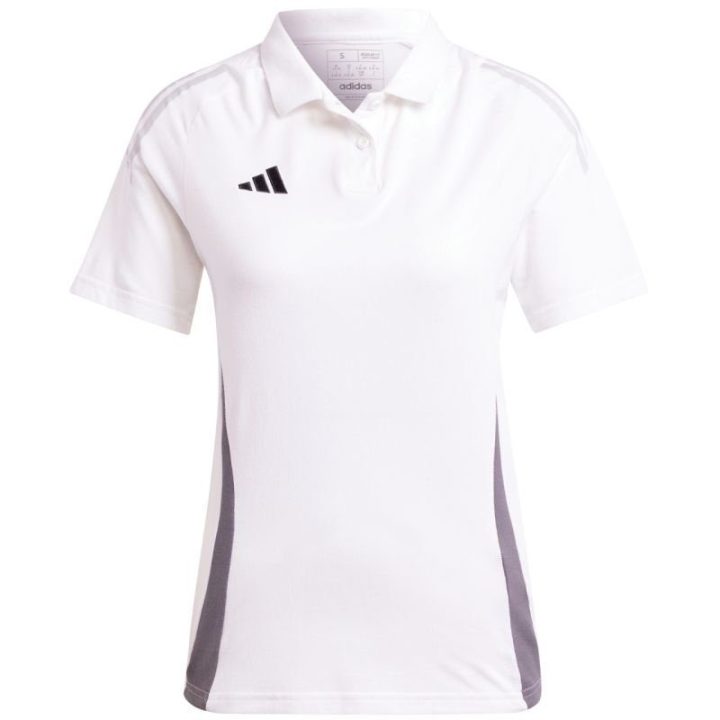 Moteriški polo marškinėliai adidas Tiro 24 Competition, balti