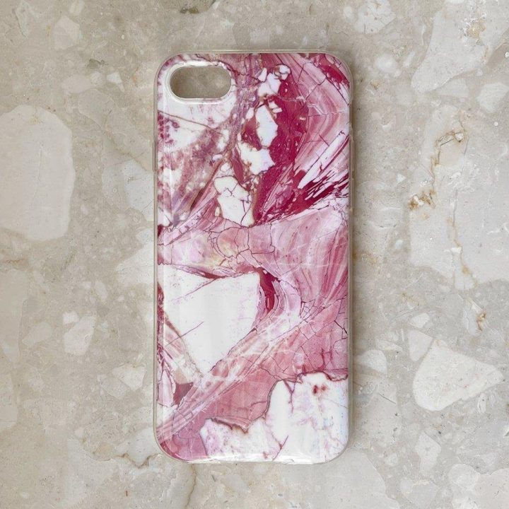 Marmurinis TPU dėklas, skirtas Samsung Galaxy A22 4G , juodos spalvos