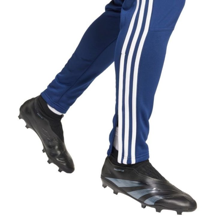 Vyriškos pašiltintos sportinės kelnės adidas Tiro 24, tamsiai mėlynos