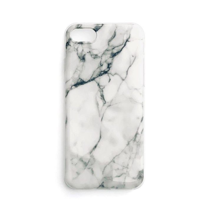 Marmurinis TPU dėklas, skirtas Samsung Galaxy A22 4G , baltas