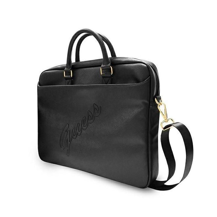 Guess Peat GUCB15PUSASBK 16 juoda/juoda Saffiano Script