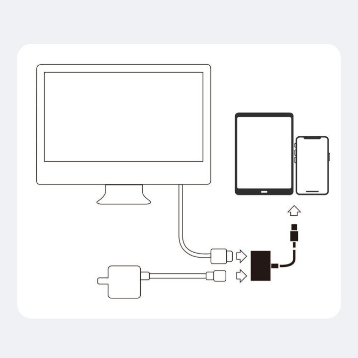 adapteris Lightning (vyriškas) į skaitmeninį HDMI (moteriškas) + Lightning (moteriškas) FullHD 1080p 60Hz baltas (S-H141 baltas)