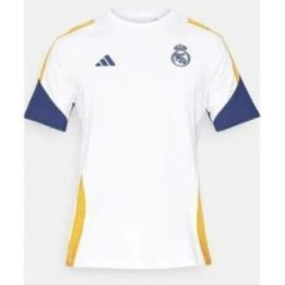 Vyriški medvilniniai marškinėliai adidas Real Madrid, balti