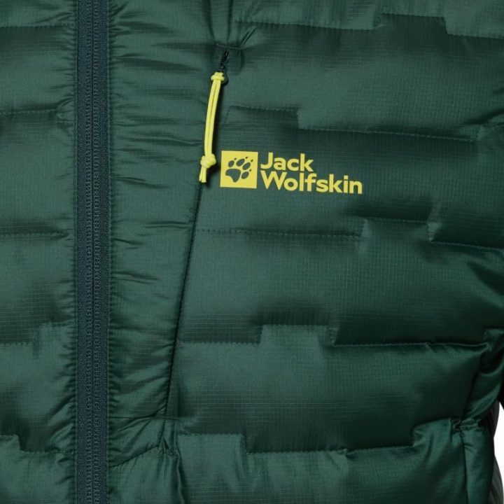 Vyriška striukė Jack Wolfskin Passamani Down, žalia
