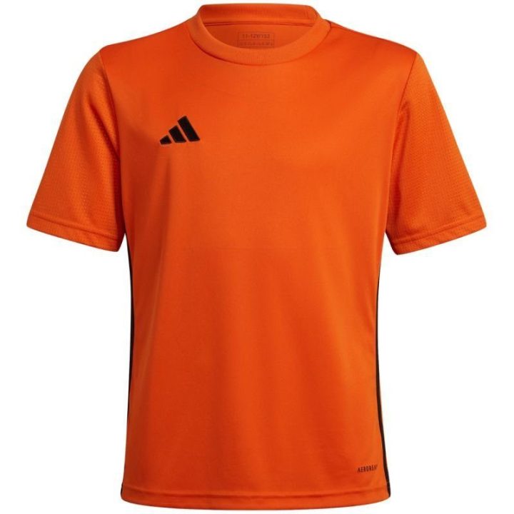 Vaikiški rungtynių marškinėliai adidas Tabela 23, oranžiniai ir juodi