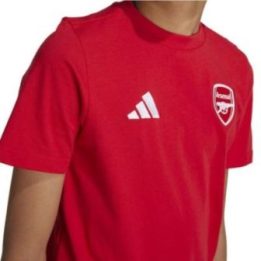 Vaikiški marškinėliai adidas Arsenal Londyn, raudoni