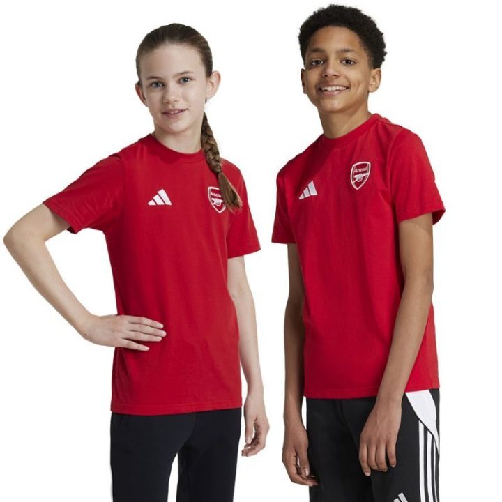 Vaikiški marškinėliai adidas Arsenal Londyn, raudoni