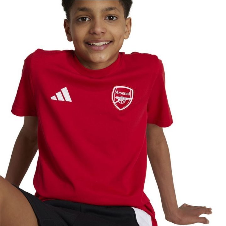 Vaikiški marškinėliai adidas Arsenal Londyn, raudoni