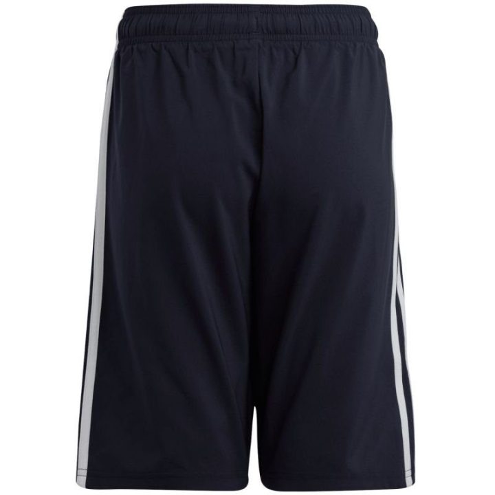 Vaikiški šortai adidas Essentials 3-Stripes Woven, tamsiai mėlyni