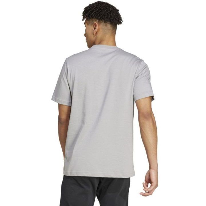 Vyriški medvilniniai marškinėliai adidas Tech Linear Graphic, pilki