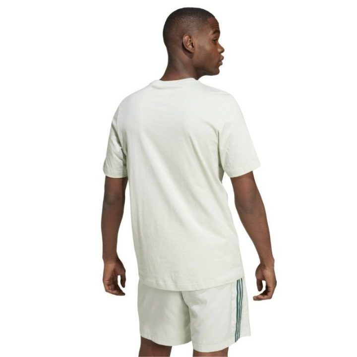 Vyriški medvilniniai marškinėliai adidas Essentials, šviesiai žali