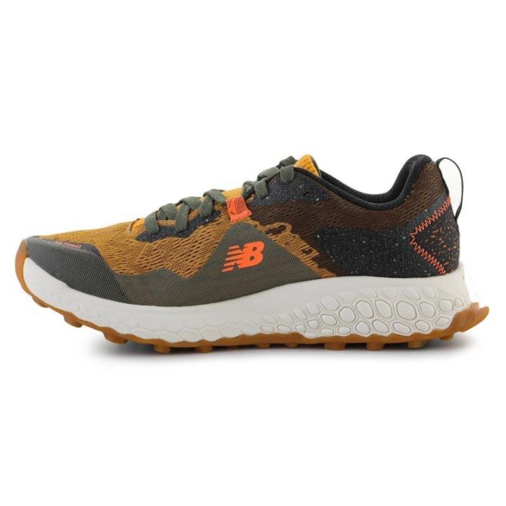 Vyriški bėgimo bekele bateliai New Balance Fresh Foam Hierro v7, rudi