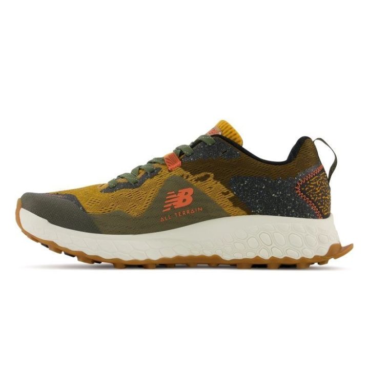 Vyriški bėgimo bekele bateliai New Balance Fresh Foam Hierro v7, rudi