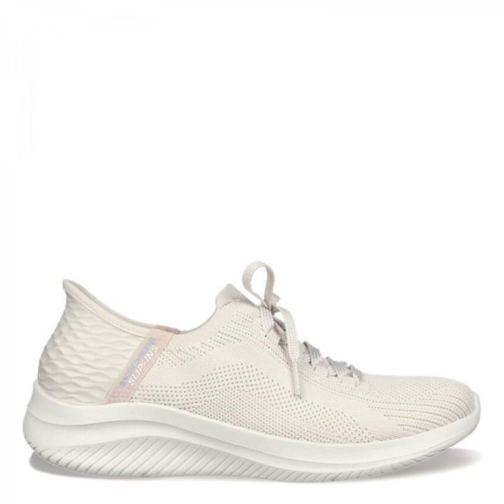 Moteriški sportbačiai Skechers Ultra Flex 3.0, kreminiai
