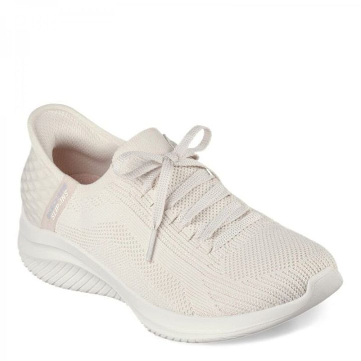 Moteriški sportbačiai Skechers Ultra Flex 3.0, kreminiai