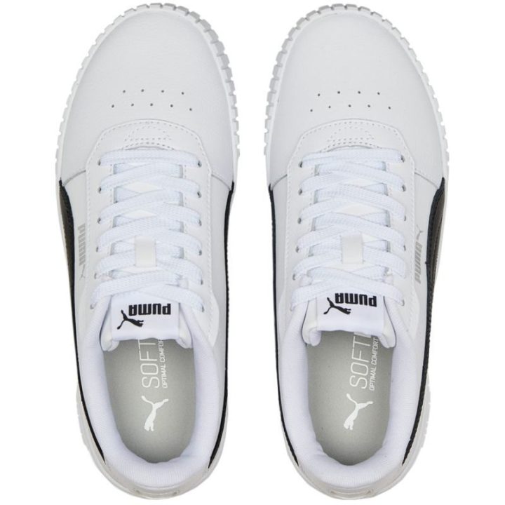 Moteriški odiniai sportbačiai su platforma Puma Carina 2.0, balti