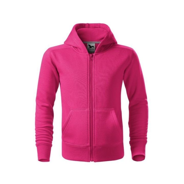 Vaikiškas užsegamas džemperis Malfini Trendy Zipper, raudonas