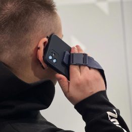 iPhone XS Max rožinės spalvos dėklas