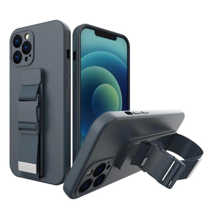 iPhone 11 Pro tamsiai mėlyna dėklas