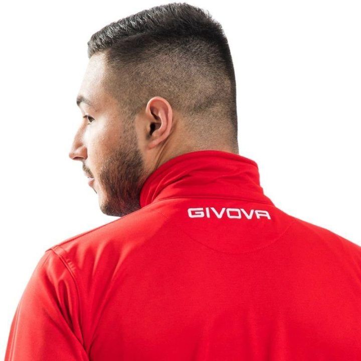 Vyriškas sportinis kostiumas Givova One, raudonas ir juodas