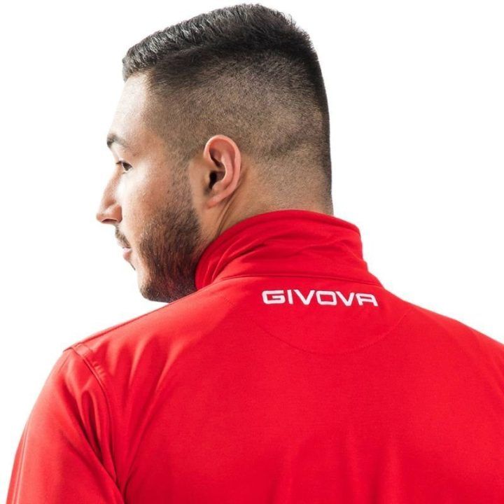 Vyriškas sportinis kostiumas Givova One, raudonas ir juodas