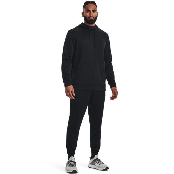 Vyriškos laisvo kirpimo sportinės kelnės Under Armour, juodos