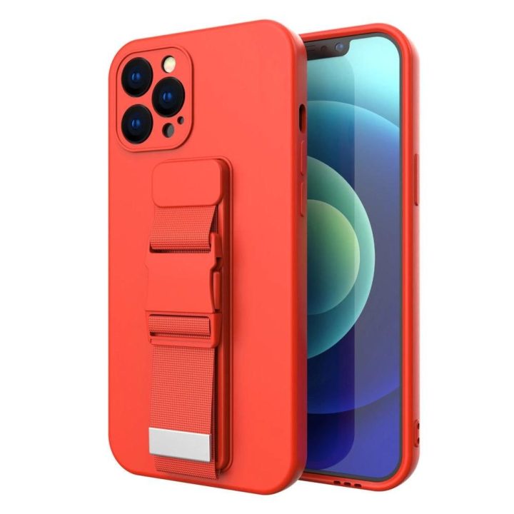 iPhone 12 Pro Max raudona dėklas