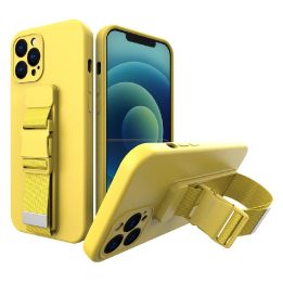 iPhone 12 Pro Max geltonas dėklas