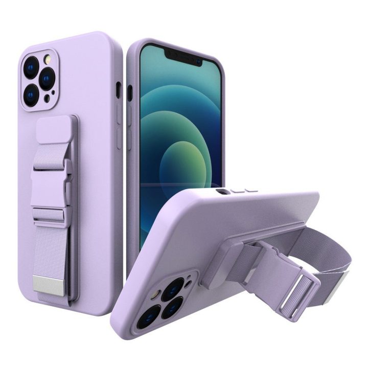 iPhone 12 Pro Max violetinės spalvos dėklas