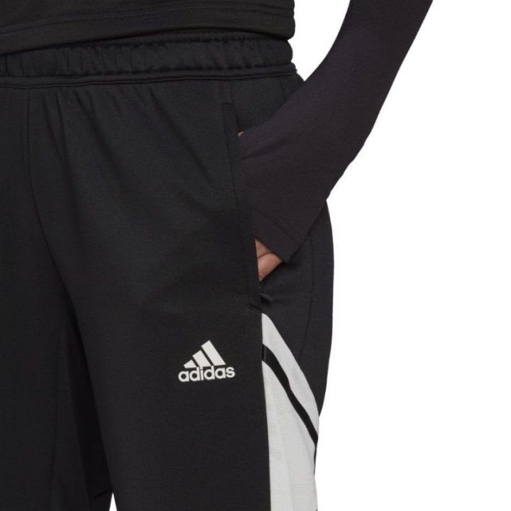 Moteriškos sportinės kelnės adidas Condivo 22, juodos