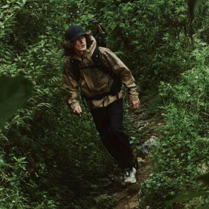 Hibridinė striukė adidas TERREX Xperior Climaproof, rusva