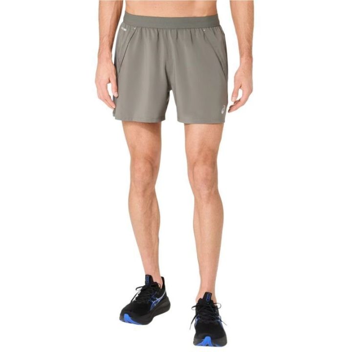Šortai ASICS Road 5IN, pilki