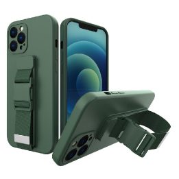 Samsung Galaxy A42 5G tamsiai žalias dėklas