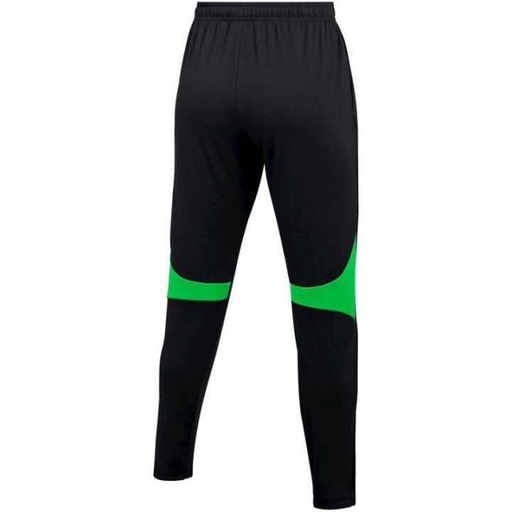 Moteriškos sportinės kelnės Nike Dri-FIT Academy Pro, juodos ir žalios